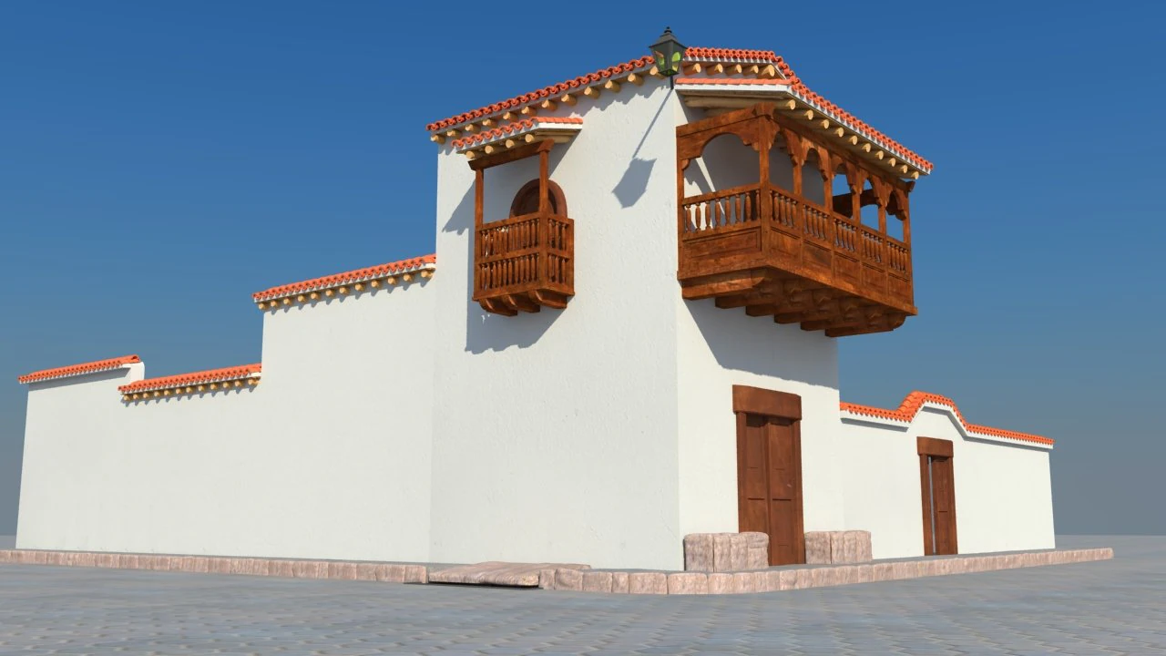 escena exterior 3D Model .c4d .max .obj .3ds .fbx .stl .blend 