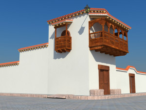 escena exterior 3D मॉडल