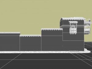 escena exterior Modello 3D