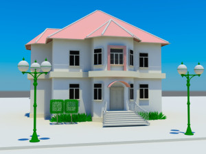 house 3Dモデル