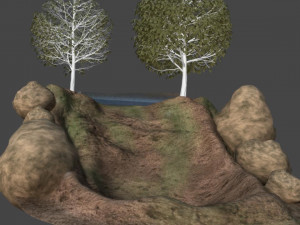 cascada 3D मॉडल