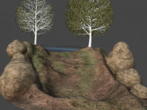 cascata Modelo 3D