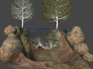 cascada 3D Model