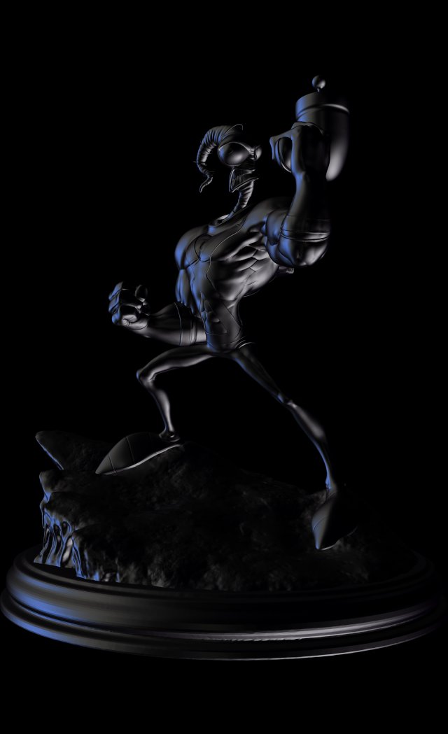 earthworm-jim 3D Модель .c4d .max .obj .3ds .fbx .stl .blend
