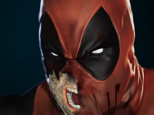 deadpool vs thanos Model 3D