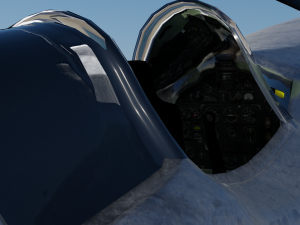 spitfire hf mk vii game and subdivision ready low-poly 3D Model