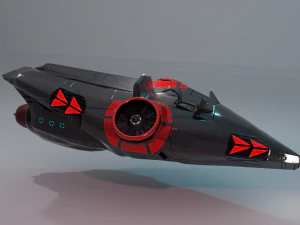 cicli futuristici pronti per la suddivisione low-poly Modello 3D