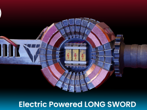 electric powered long sword low poly low-poly 3Dモデル