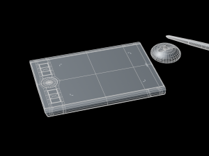 wacom intuos pro pth-460 small Modelo 3D