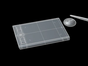wacom intuos pro pth-460 small 3D Model