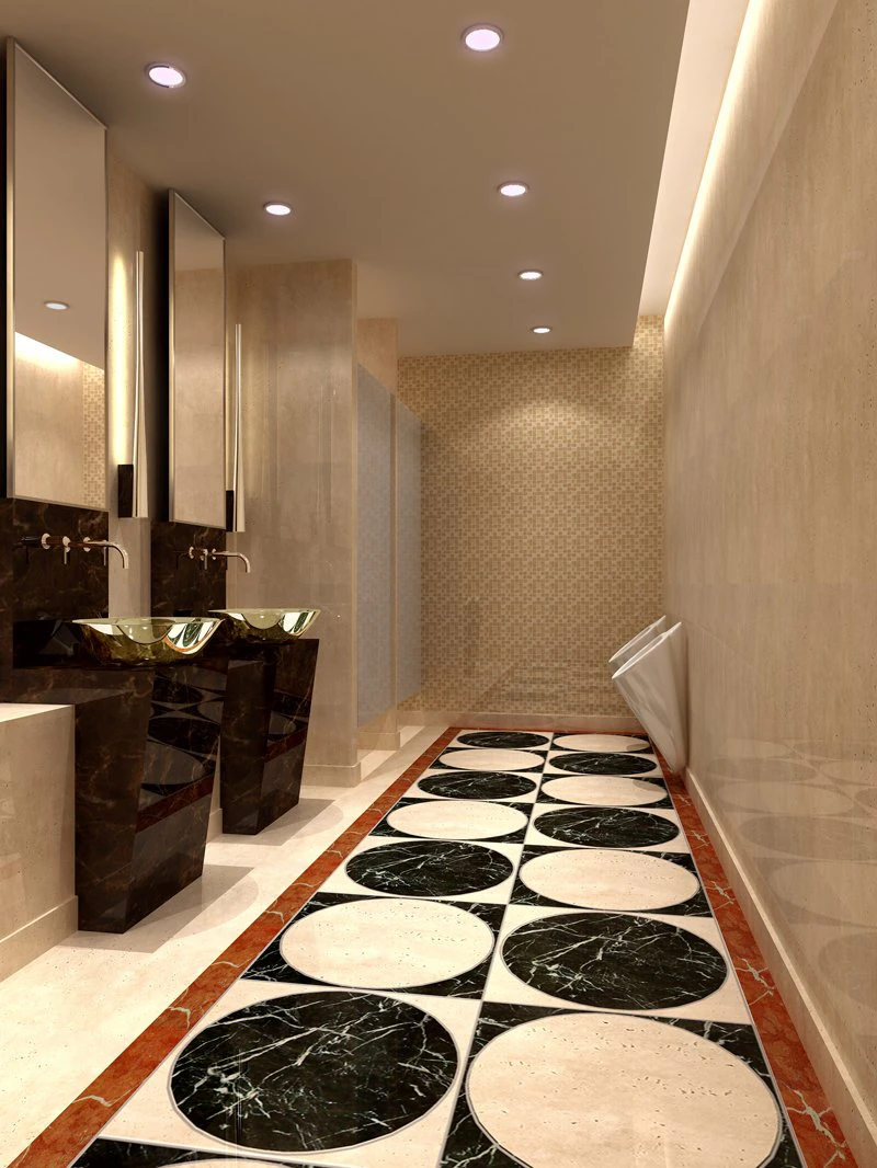 bathroom 3D Model .c4d .max .obj .3ds .fbx .stl .blend 