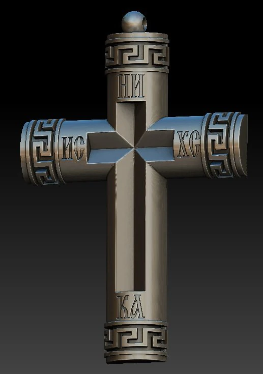 cross ellada 3D Model .c4d .max .obj .3ds .fbx .stl .blend