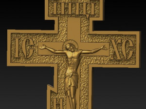 big orthodox cross 3Dモデル