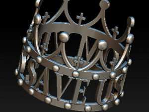 coronavirus ring Modèle 3D