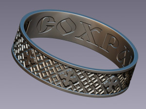 orthodox ring Model 3D