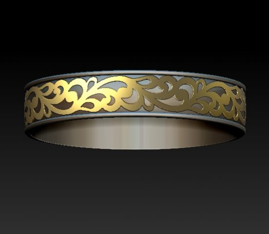 wedding ring 3D Model .c4d .max .obj .3ds .fbx .stl .blend 