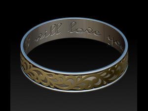 wedding ring 3D Model