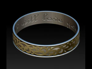 wedding ring 3D Model