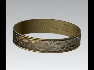 wedding ring 3D Model