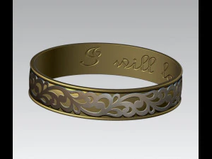 wedding ring 3D Model