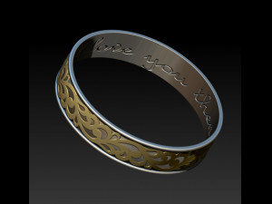 wedding ring 3D Model