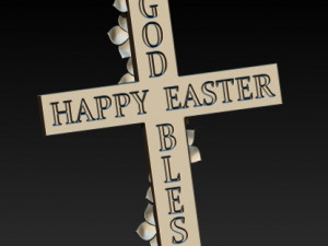 eastercross 3Dモデル