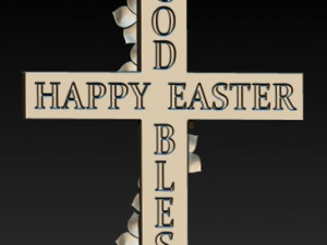 eastercross 3Dモデル