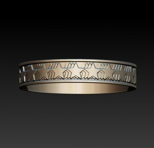 star ring Modelo 3D .c4d .max .obj .3ds .fbx .stl .blend 
