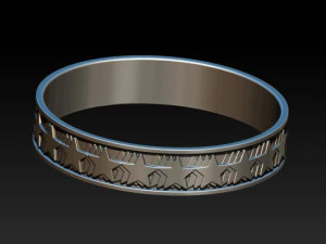 star ring 3D Model