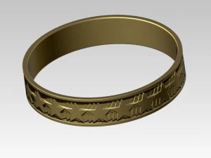 star ring 3D Model