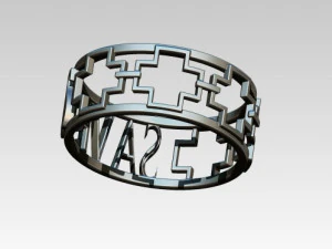 cross ring 3D Model