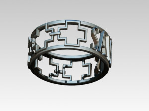 cross ring Modèle 3D