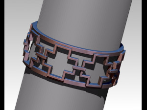cross ring Modèle 3D