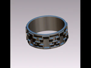 cross ring 3D Model