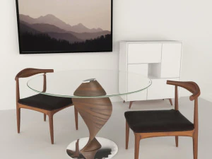 रात्रि भोज समूह 3D मॉडल