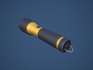Stylized Flashlight 3D 모델