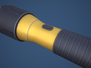 Stylized Flashlight 3D 모델