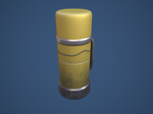 Stylized Thermos Food Jar Modèle 3D