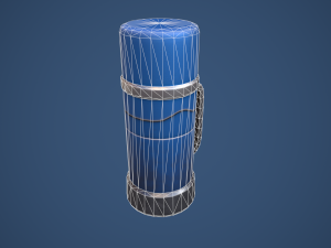 Stylized Thermos Food Jar Modèle 3D
