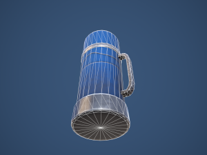 Stylized Thermos Food Jar Modèle 3D