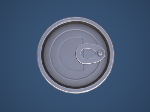 Stylized Canned Pet Food Small 3D मॉडल