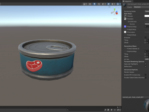 Stylized Canned Pet Food Small 3D मॉडल