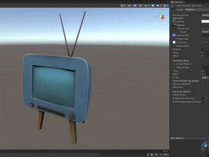 Stylized Retro TV 3D Model