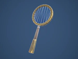 Stylized Magnifying Glass 3D Model
