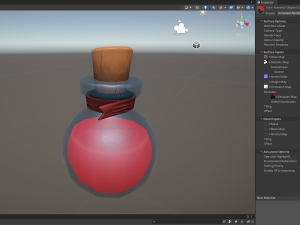 Stylized Small Alchemy Potion 3D Model