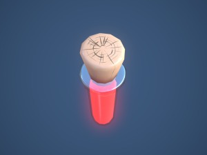 Stylized Test Tube Alchemy Potion Modelo 3D