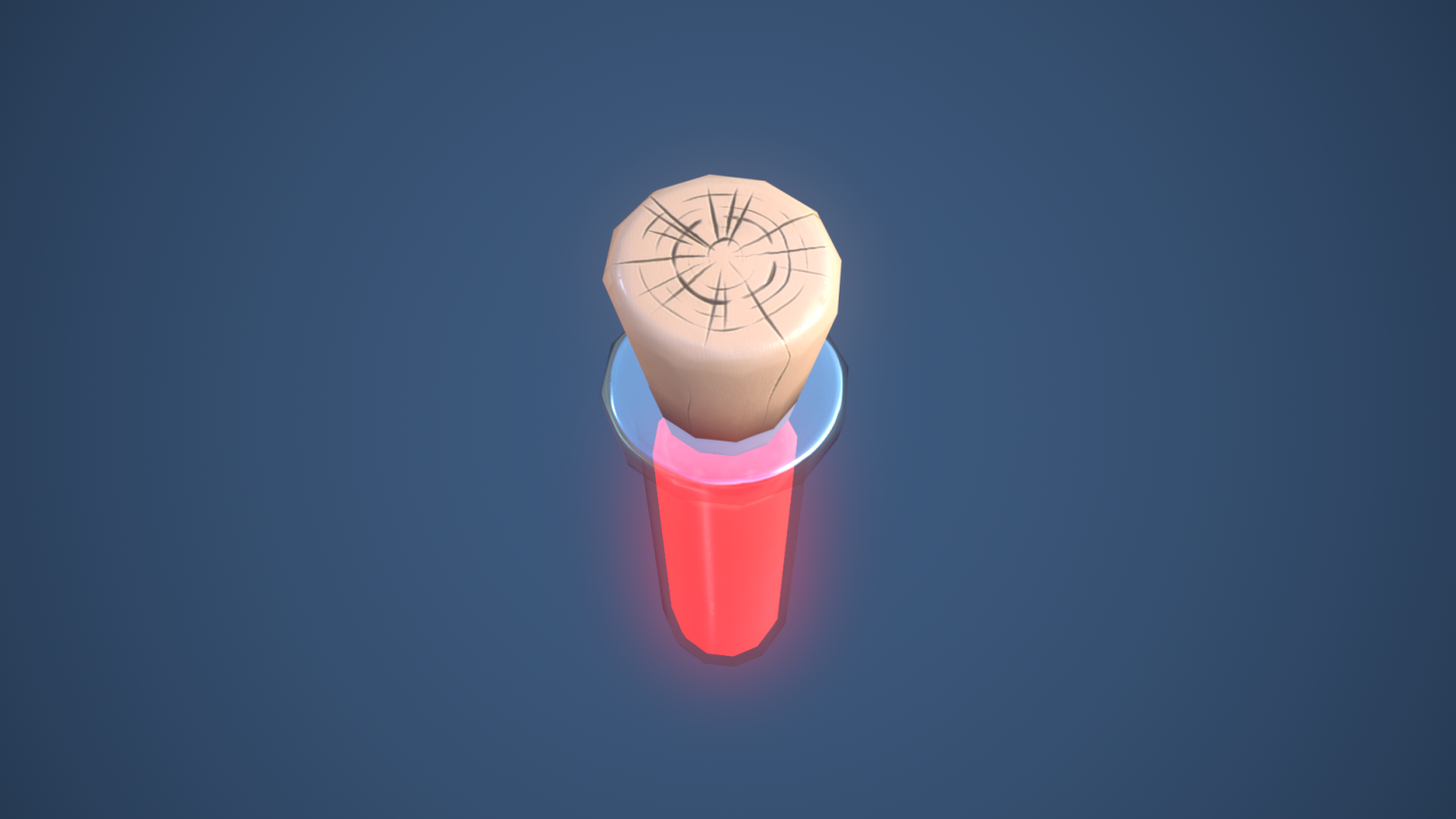 Stylized Test Tube Alchemy Potion 3D Model in Medicines 3DExport