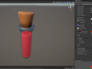 Stylized Test Tube Alchemy Potion 3D Model
