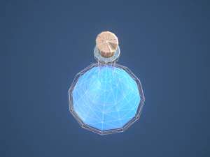 Stylized Elixir Alchemy Potion 3D Model