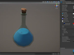 Stylized Elixir Alchemy Potion 3D Model